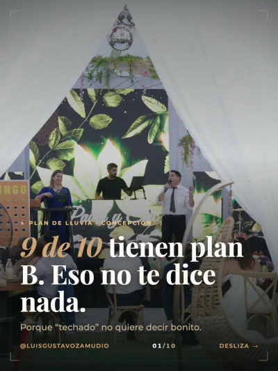 Portada del carrusel «Techado no quiere decir bonito»