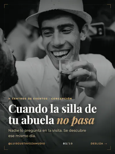 Portada del carrusel «Cuando la silla de tu abuela no pasa»